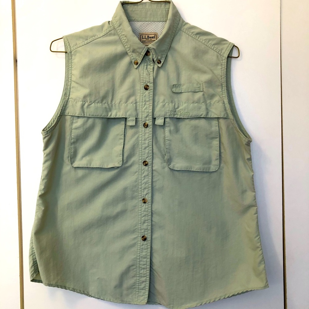 LL Bean Women’s Tropicwear Wrinkle Free Large